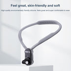 Flexible Neck Mount for Pov Viewing with Strap - With Phone Clamp & Adapter