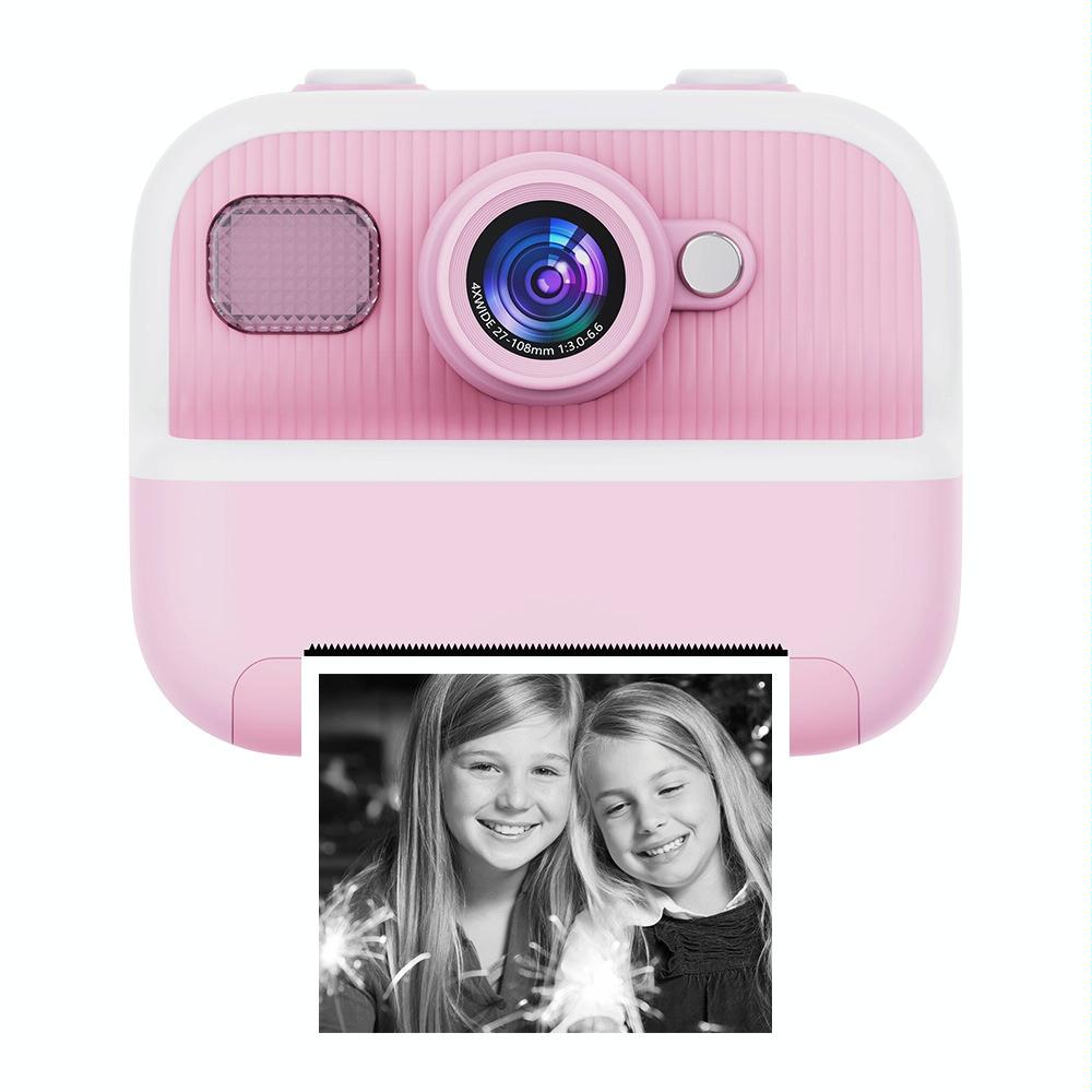 Blue Children'S Thermal Camera With Dual-Camera 1080P Hd 2400W Pixel 2.4-Inch Display - Purple