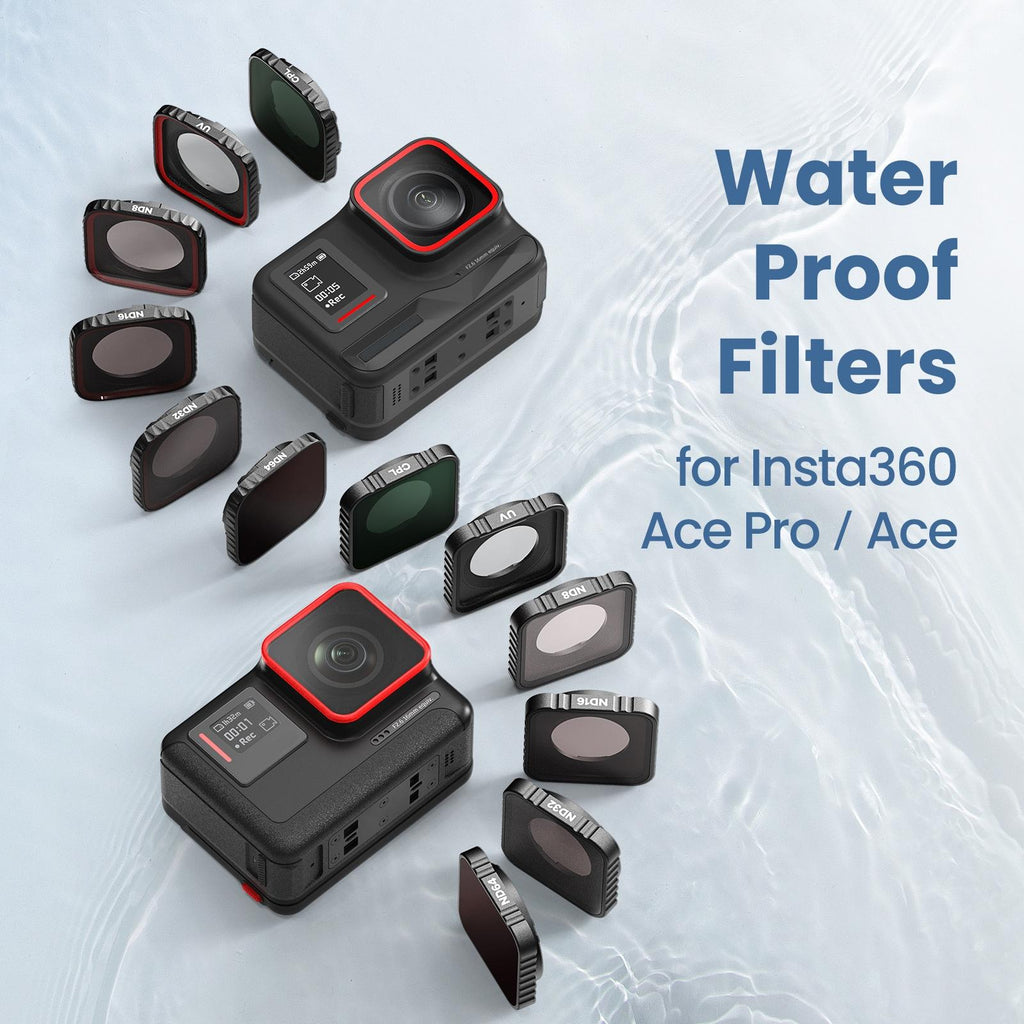 Waterproof Protective Goggles for Sports Camera - Magisn - For Insta360 Ace Pro Cpl+Nd8+Nd16+Nd32