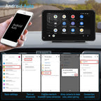 7 Inch Hd Smart Screen Carplay + Android Auto + Android - 64Gb