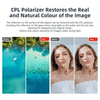 Waterproof Filter for Dji Action 4 Sports Camera - Cpl - Nd8+Nd16+Nd32+Nd64