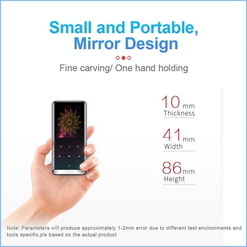 High Def Noise Reduction Mp4 Player 16Gb Bluetooth