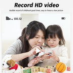 Instant Camera with Thermal Printer and Hd Video - Blue 16g - 16G Pink