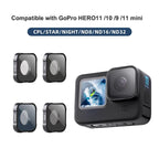 Universal Action Camera Lens Filter for Gopro Hero Series - Nd16 Filter