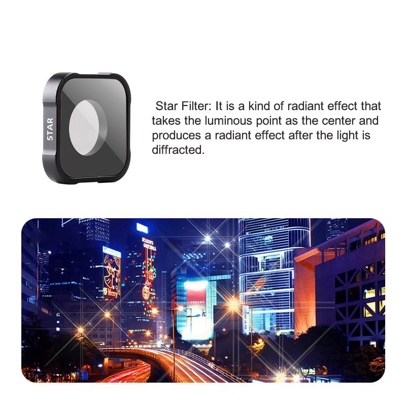 Universal Action Camera Lens Filter for Gopro Hero Series - Nd16 Filter
