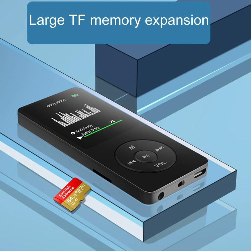 16Gb Bluetooth Mp3 / Mp4 Player With E Book & Memory Card - With 16Gb Memory Card