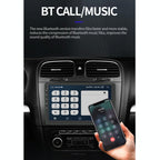 10.1 Inch Car Android Player Gps Navigation Bluetooth Touch Radio Mirror Link Fm Wifi Steering Wheel Control Standard Version + Carplay