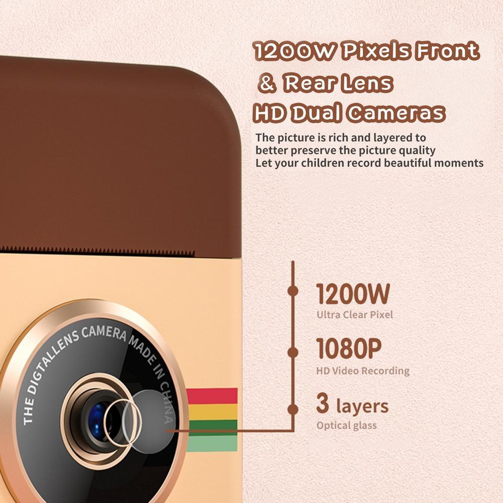 Children Instant Camera with 2.4 Hd Screen & 32gb Memory Card - Cp08