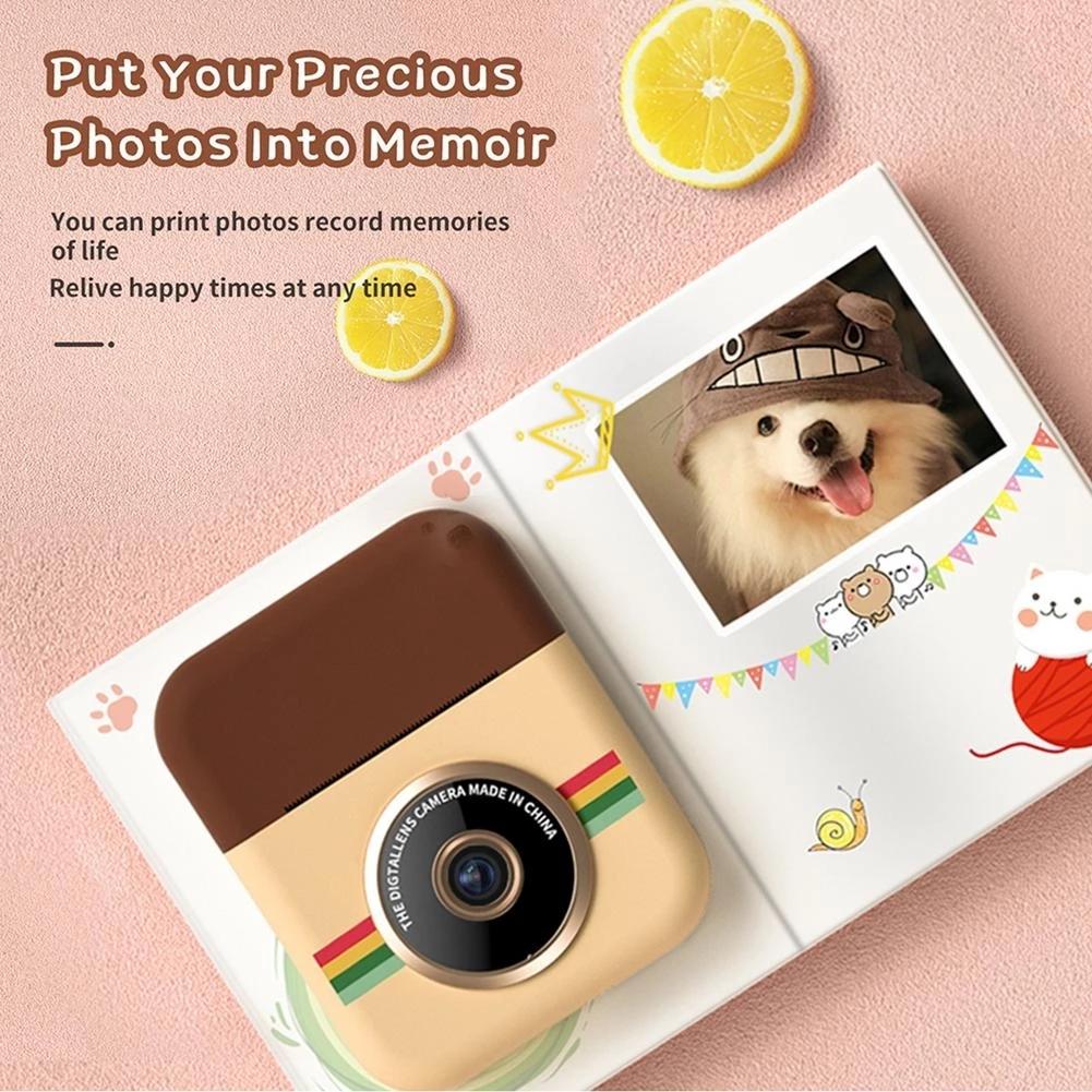 Children Instant Camera with 2.4 Hd Screen & 32gb Memory Card - Cp08