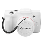 Hd 720p Recording Flip Screen Digital Camera with Interchangeable Lens and Infrared Lens - Black