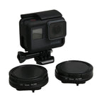 Professional 52mm Lens Filter Set for Gopro Hero5 with Protective Caps and Hex Spanner