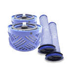 4-in-1 Rear Filter & Pre-filter for Dyson V6 Vacuum Accessories