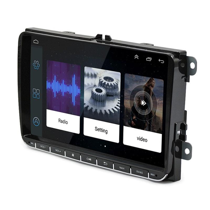 9 Inch Android 6.0 Car Mp5 Player For Volkswagen - Gps Bluetooth Fm Mirror Link - Europe Map