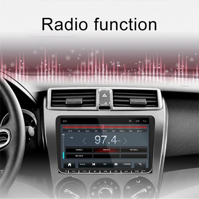 9 Inch Android 6.0 Car Mp5 Player For Volkswagen - Gps Bluetooth Fm Mirror Link - Europe Map