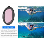 6-in-1 Round Diving Lens Filter for Gopro Hero8