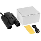 10x 25 Digital Camera Binoculars with Long-focus Vidicon Usb 2.0 & 32gb Memory Card Support