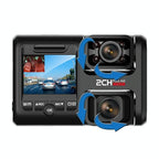 360-degree Panoramic Dual-lens Hd Driving Recorder with Wifi and Night Vision