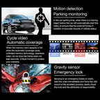 360-degree Panoramic Dual-lens Hd Driving Recorder with Wifi and Night Vision