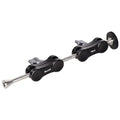 Versatile Dual Ballhead Magic Arm For Camera And Monitor Mounting - Tm-5