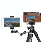 Versatile Dual Ballhead Magic Arm For Camera And Monitor Mounting - Tm-5