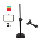 6 Three-colour Temperature Flat-panel Live Fill Light with 42cm Bracket