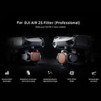 4-in-1 Lens Filter Kit for Dji Air 2s - Nd8 Nd16 Nd32 Nd64