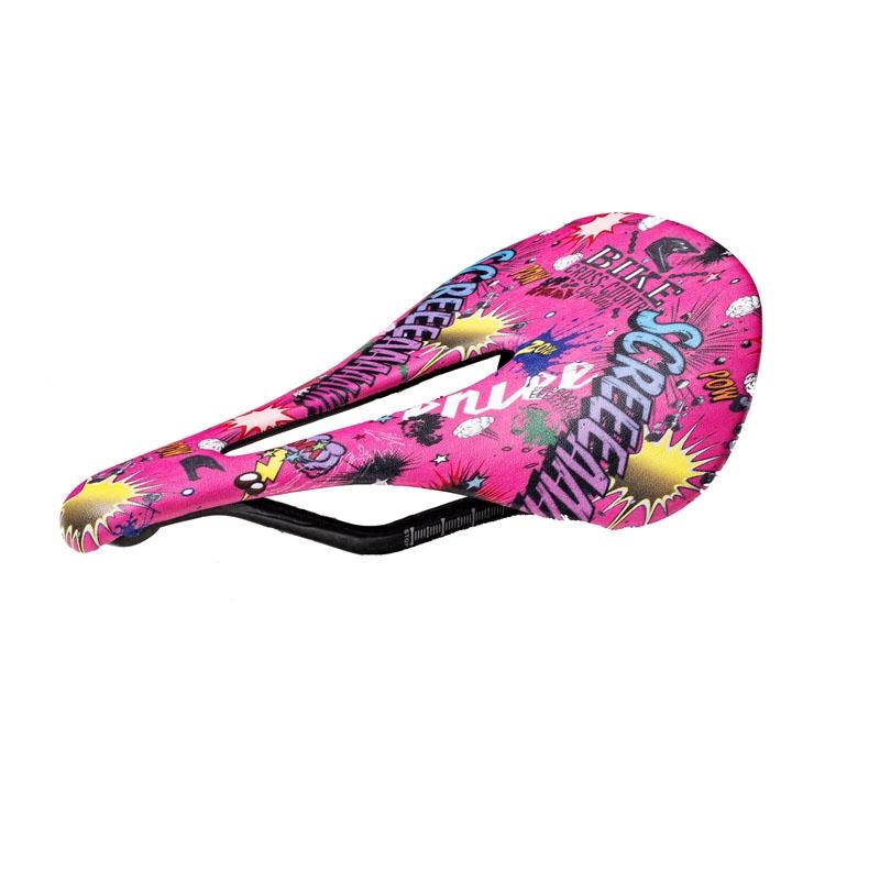 Carbon Fiber Mountain Bike Saddle Camo Style - Devil