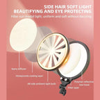 Full-screen Selfie Ring Light Tripod Set for Live Stream - 210cm Height - 210Cm Bracket With Remote Control