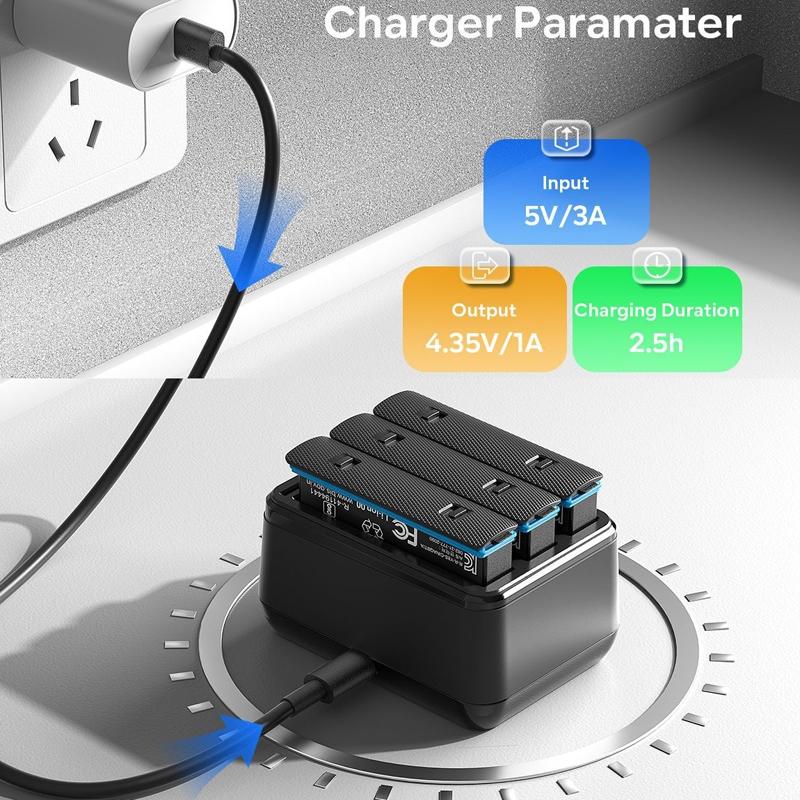 Camera Accessories Charging Seat - Battery Charger