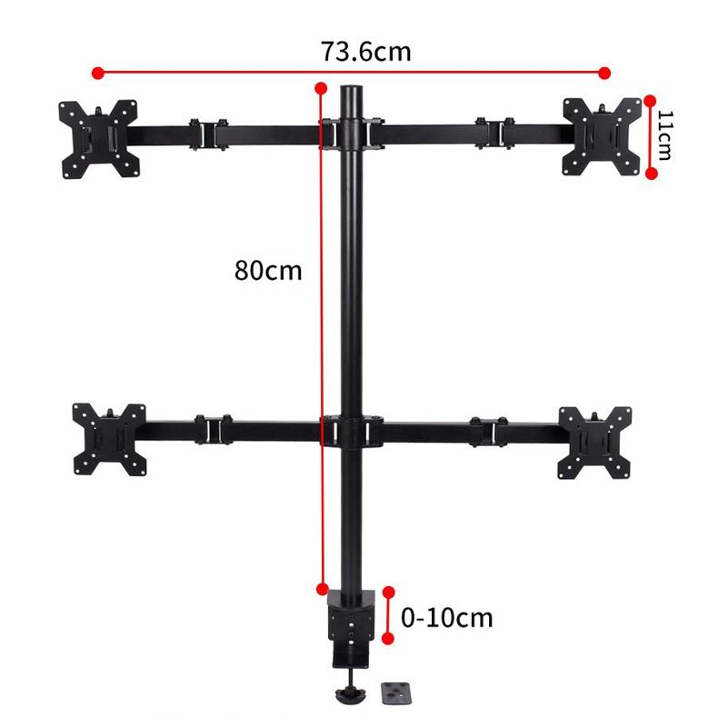 Multi-screen Desktop Monitor Stand Bracket