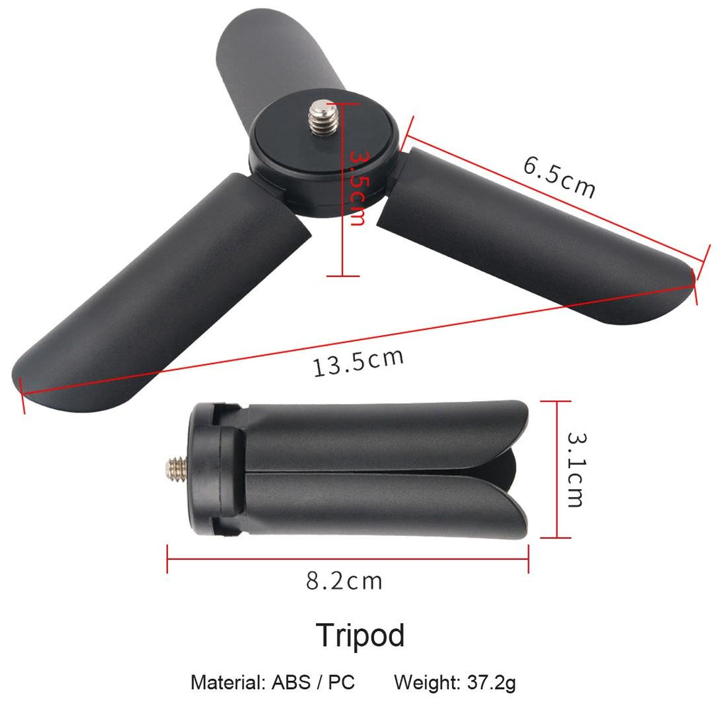 Compact Tripod Mount for Dji Mobile 2 with Flashlight Extension