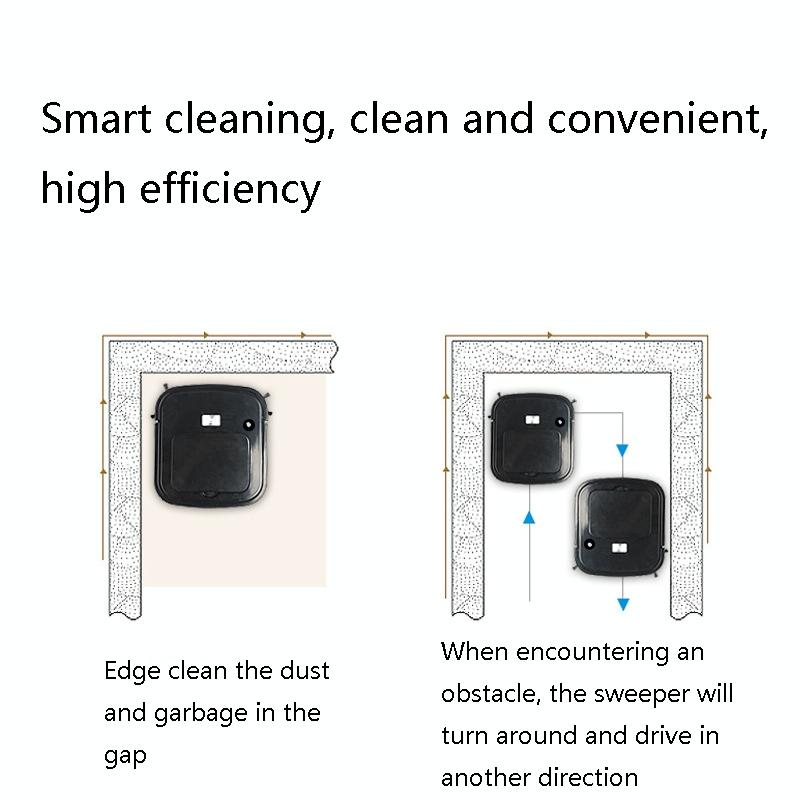 Smart Usb Sweeping Machine - 3-in-1 Charging