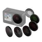Waterproof Filter for Dji Action 4 Sports Camera - Cpl - Nd8+Nd16+Nd32+Cpl