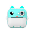 Instant Camera with Thermal Printer and Hd Video - Blue 16g - 16G Blue