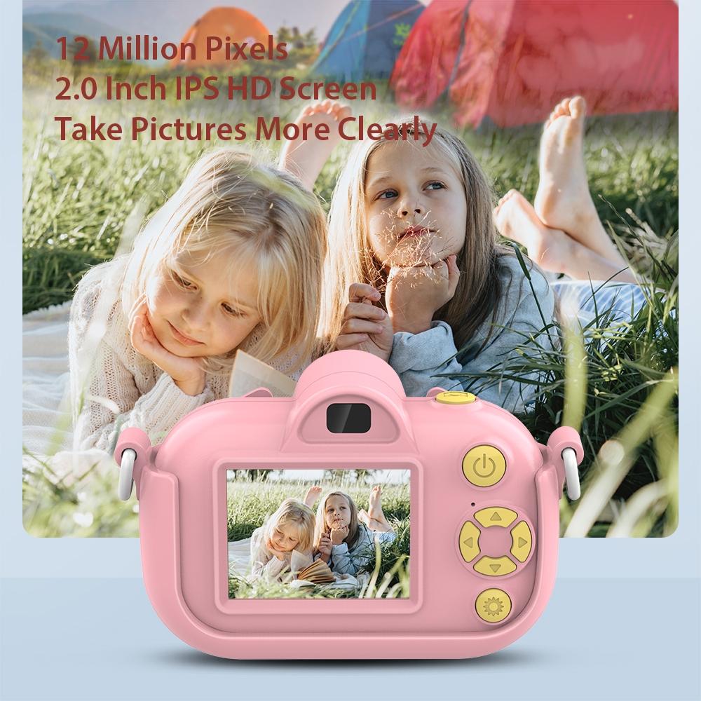 2.0-Inch 4X Zoom Hd Digital Camera For Kids - Blue - Blue