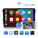 9 Inch Carplay Android10.0 Navigator For Volkswagen - 2 + 64G Central Control Screen