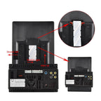 9.5 Inch Vertical Screen Car Mp5 Player - Dual Spindle + 12 Cam