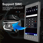 9.5 Inch Vertical Screen Car Mp5 Player - Dual Spindle + 12 Cam