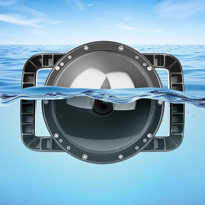 Underwater Dome Port for Dji Action Camera with Handle Trigger
