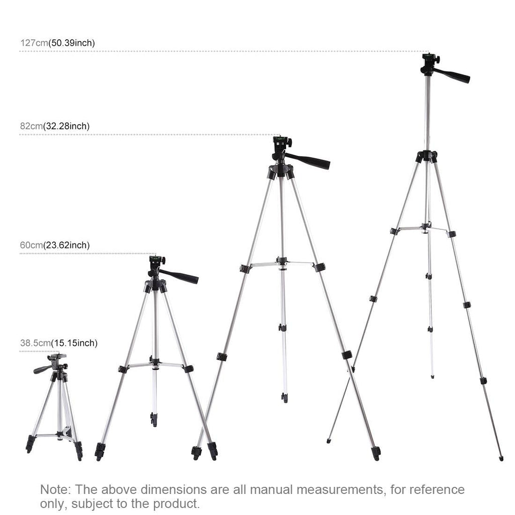 Live Broadcast Dual Phone Bracket & 6.2 Inch Led Ring Light Kit with Tripod Mount