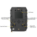 Night Vision Hunting Camera with Wide Angle and Low Battery Alert