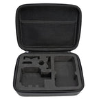 Portable Waterproof Travel Case for Action Cameras - Shockproof Fits Gopro Insta360 Dji - 22x16x7cm