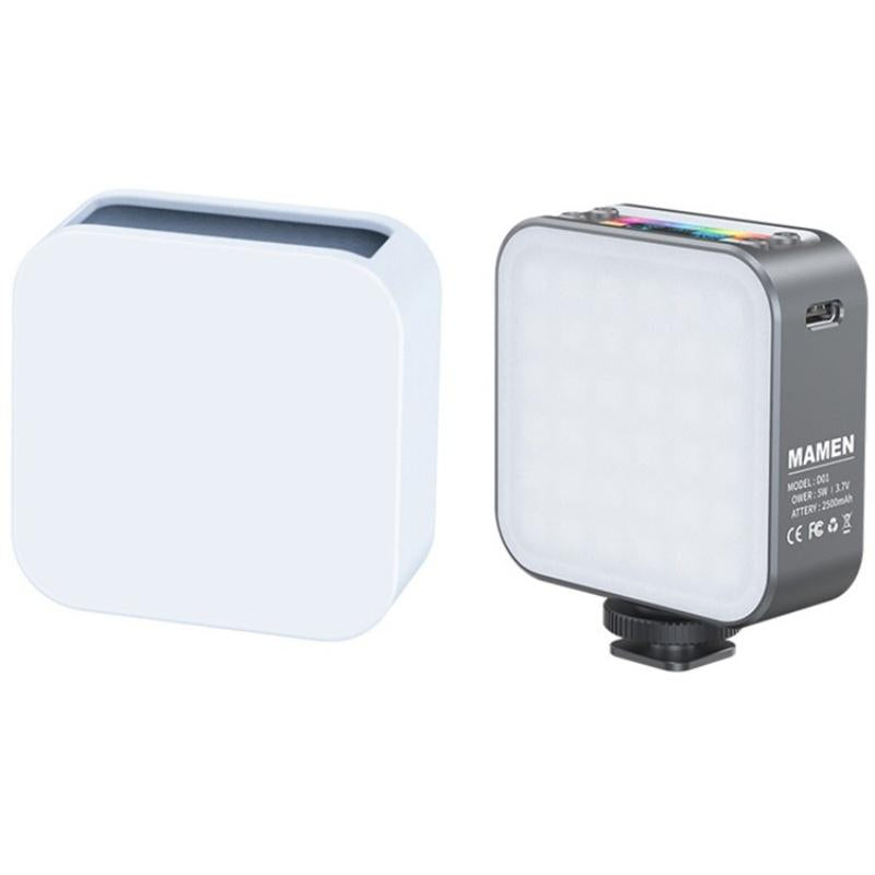 Portable Dimmable Rgb Fill Light for Photography and Phone