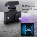 Hd Dual Recording Car Driving Recorder with Wifi & Gps Function - M200