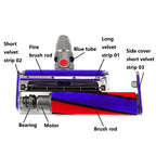 Soft Roller Head for Dyson V6-v11 Motor Bearing Vacuum Cleaner Parts