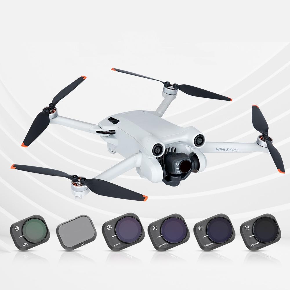 Essential Pl Filters for Dji Mini 3 Pro Drone - 4 In 1 Nd/Pl 8/16/32/64