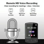 1.8 Inch Color Screen Mp3 / Mp4 Bluetooth Walkman With Back Clip - 64Gb