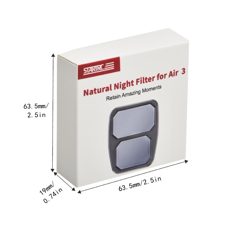 Versatile 4-in-1 Lens Filter for Dji Air 3 Drone - For Dji Air 3 6 In 1 Nd8/16/32/64 Uv Cpl