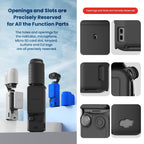5-in-1 Silicone Case for Dji Pocket 3 Camera Accessories - 7 In 1 Blue