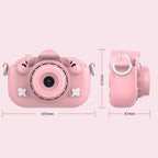 2.0-Inch 4X Zoom Hd Digital Camera For Kids - Blue - Yellow
